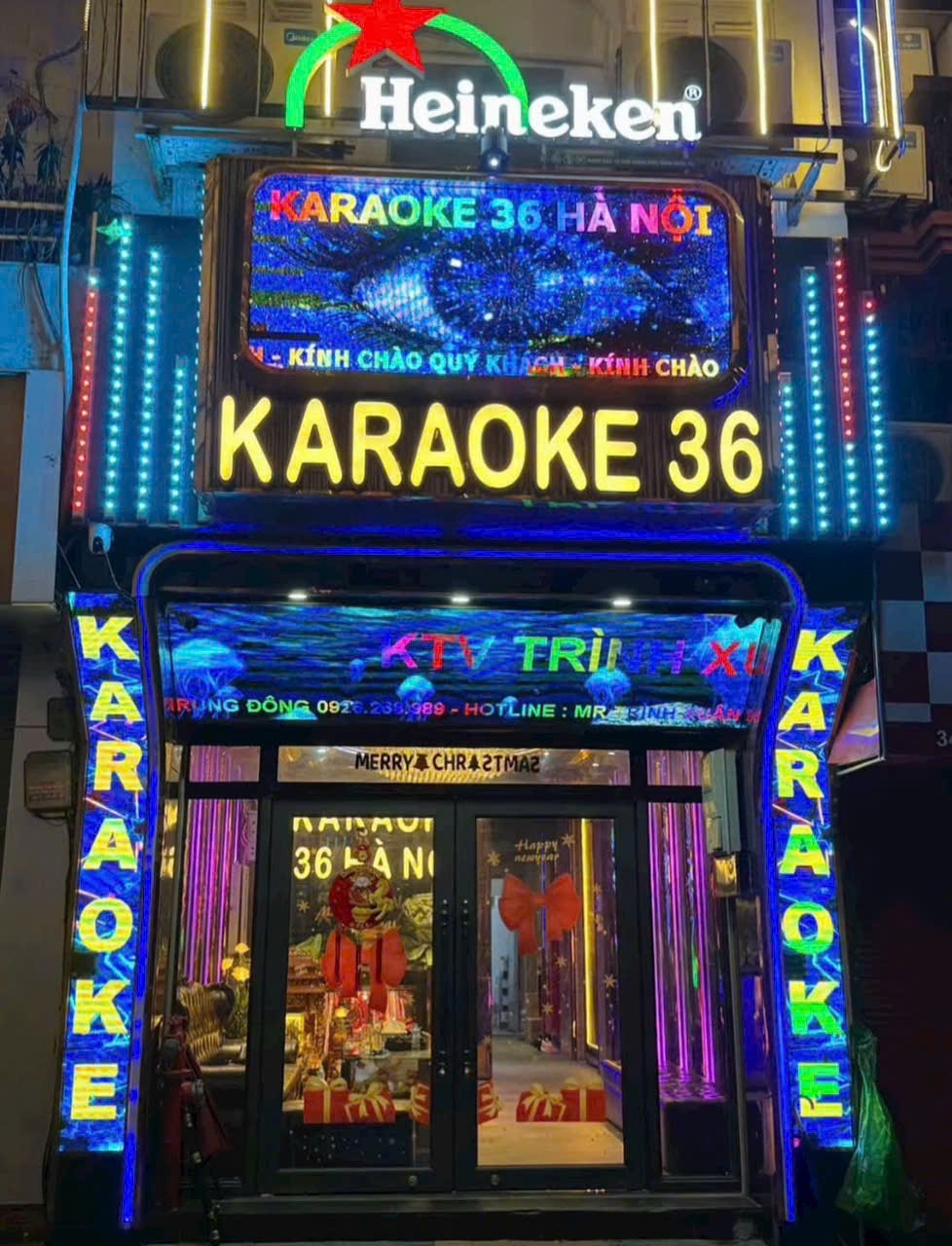 Mặt tiền Karaoke 36 Bùi Thị Xuân